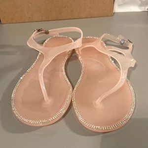 NWOT Bamboo Jelly Sandal